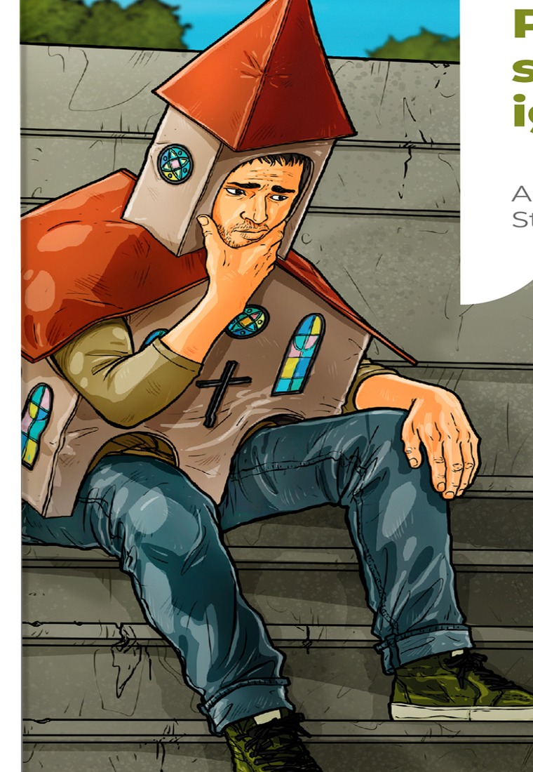 Personagem da capa do livro